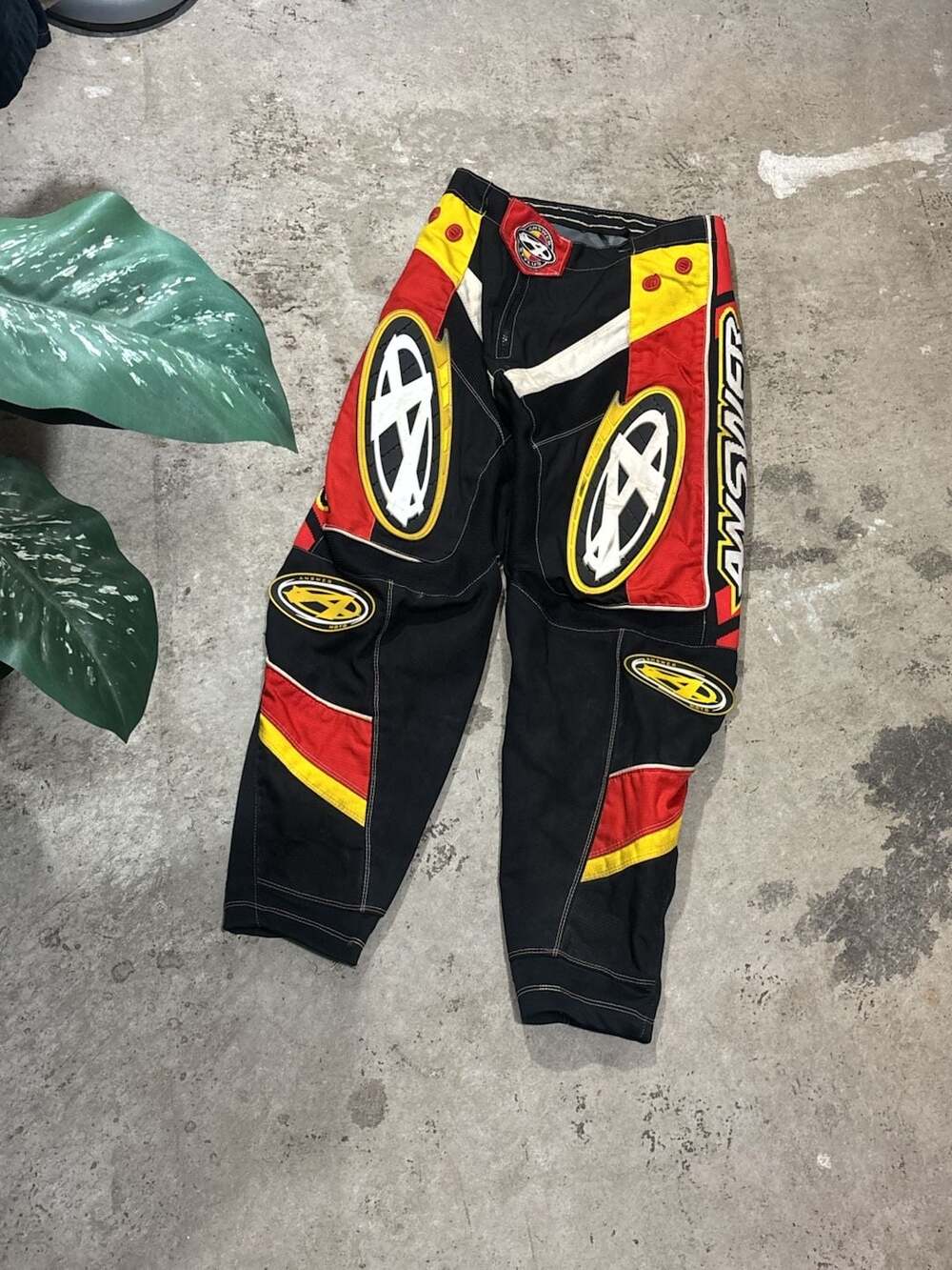Vintage Answer Stylus Motocross Racing Pants Size 30